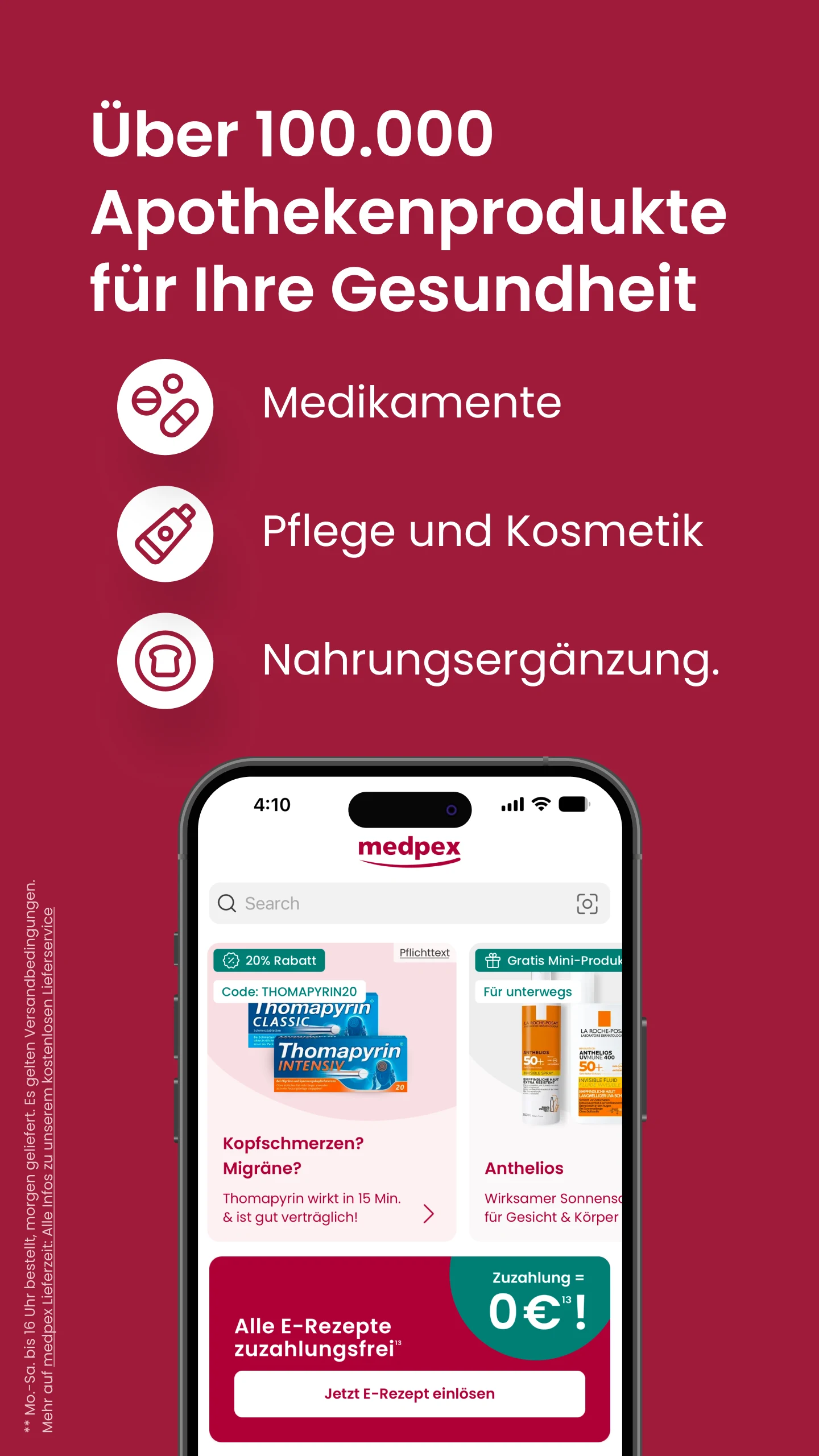 medpex Apotheke & E-Rezept screenshot